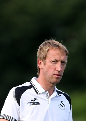 100718 - Yeovil Town v Swansea City - Pre Season Friendly - Swansea City Manager Graham Potter