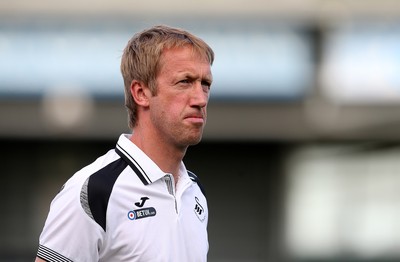 100718 - Yeovil Town v Swansea City - Pre Season Friendly - Swansea City Manager Graham Potter