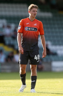 100718 - Yeovil Town v Swansea City - Pre Season Friendly - George Byers of Swansea City