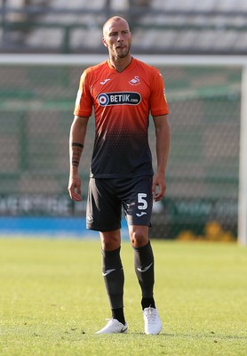 100718 - Yeovil Town v Swansea City - Pre Season Friendly - Mike Van Der Horn of Swansea City