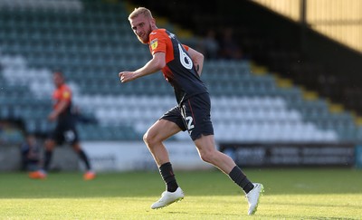 100718 - Yeovil Town v Swansea City - Pre Season Friendly - Oli McBurnie of Swansea City