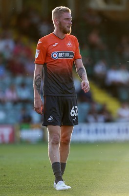 100718 - Yeovil Town v Swansea City - Pre Season Friendly - Oli McBurnie of Swansea City