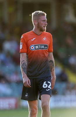 100718 - Yeovil Town v Swansea City - Pre Season Friendly - Oli McBurnie of Swansea City