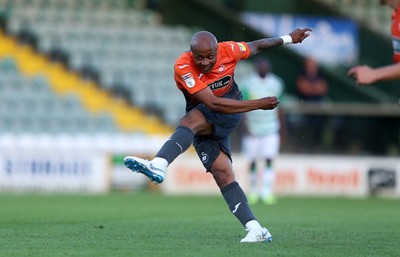 100718 - Yeovil Town v Swansea City - Pre Season Friendly - Andrew Ayew of Swansea City