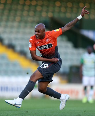 100718 - Yeovil Town v Swansea City - Pre Season Friendly - Andrew Ayew of Swansea City