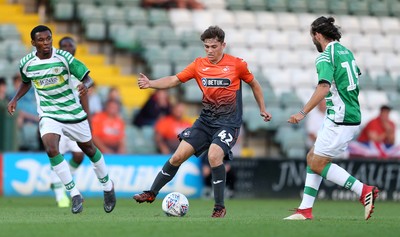 100718 - Yeovil Town v Swansea City - Pre Season Friendly - Daniel James of Swansea City