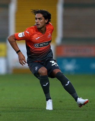 100718 - Yeovil Town v Swansea City - Pre Season Friendly - Yan Dmanda of Swansea City