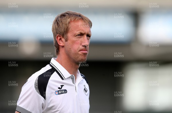 100718 - Yeovil Town v Swansea City - Pre Season Friendly - Swansea City Manager Graham Potter