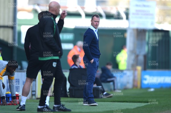 300319 - Yeovil v Newport County - SkyBet League 2 - Newport County Manager Michale Flynn