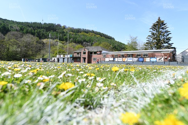 270425 - Ynysddu BG Ladies v Haverfordwest - Admiral Women's National League Championship - A general view of Ynysddu RFC