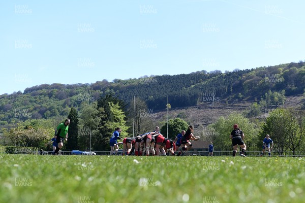 270425 - Ynysddu BG Ladies v Haverfordwest - Admiral Women's National League Championship - A general view of play