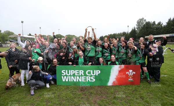 210516 - Women's Finals Day - Plate Final: Ynysddu v Seven Sisters - Seven Sisters win the Plate