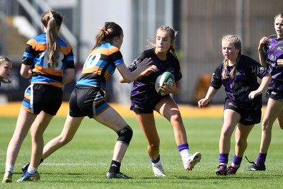 060525 - Ysfgol Bro Pedr v Bryncelynnog Comprehensive - Girls Schools U14s Cup Final - Deina Evans of Ysfgol Bro Pedr