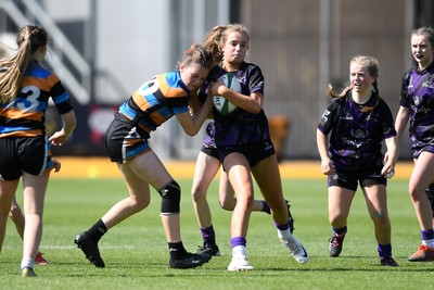 060525 - Ysfgol Bro Pedr v Bryncelynnog Comprehensive - Girls Schools U14s Cup Final - Deina Evans of Ysfgol Bro Pedr