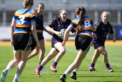 060525 - Ysfgol Bro Pedr v Bryncelynnog Comprehensive - Girls Schools U14s Cup Final - Molly Jones of Ysfgol Bro Pedr