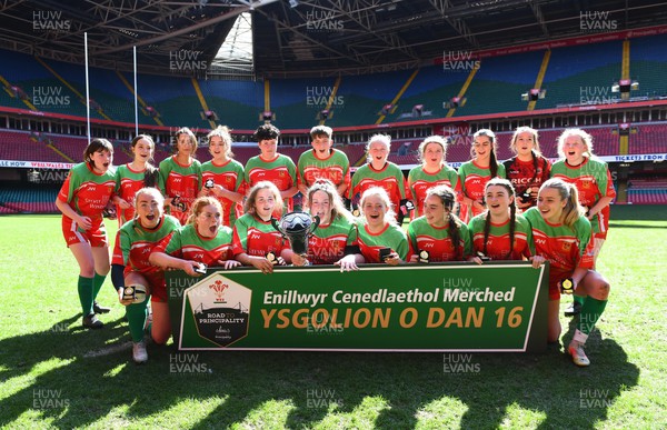 250423 - Ysgol Bro Teifi v Idris Davies School - Girls Nations Schools Under 16s Final -