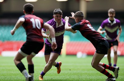 200324 - Road to Principality - WSRU Senior Group – U18s Male Plate Final - Ysgol Bro Teifi v Ysgol Bro Pedr - 