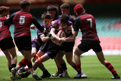 200324 - Road to Principality - WSRU Senior Group – U18s Male Plate Final - Ysgol Bro Teifi v Ysgol Bro Pedr - 