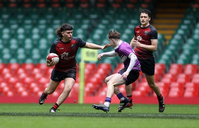 200324 - Road to Principality - WSRU Senior Group – U18s Male Plate Final - Ysgol Bro Teifi v Ysgol Bro Pedr - 