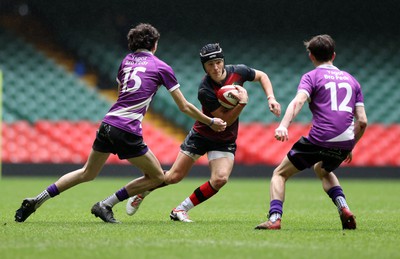 200324 - Road to Principality - WSRU Senior Group – U18s Male Plate Final - Ysgol Bro Teifi v Ysgol Bro Pedr - 