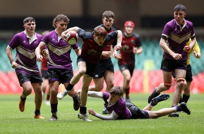 200324 - Road to Principality - WSRU Senior Group – U18s Male Plate Final - Ysgol Bro Teifi v Ysgol Bro Pedr - 