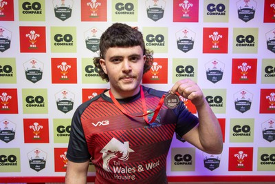 200324 - Road to Principality - WSRU Senior Group � U18s Male Plate Final - Ysgol Bro Teifi v Ysgol Bro Pedr - Player of the match Tomos Edwards