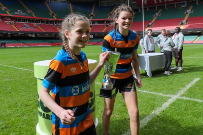 190324 - Ysgol Bryn Celynnog v Ysgol Godre’r Berwyn -  WRU Welsh Schools Girls U12 Cup Final Winners Ysgol Bryn Celynnog