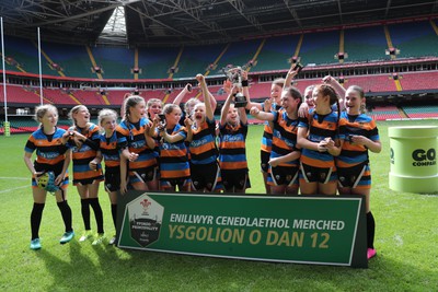 190324 - Ysgol Bryn Celynnog v Ysgol Godre’r Berwyn -  WRU Welsh Schools Girls U12 Cup Final Winners Ysgol Bryn Celynnog