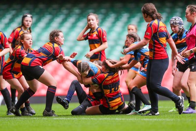 190324 - Ysgol Bryn Celynnog v Ysgol Godre’r Berwyn - WRU Welsh Schools Girls U12 Cup Final - 