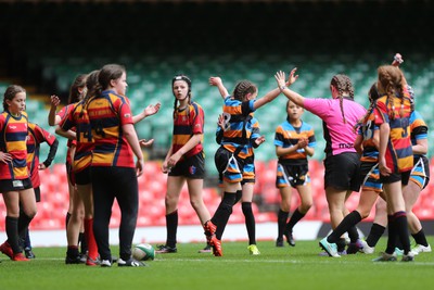 190324 - Ysgol Bryn Celynnog v Ysgol Godre’r Berwyn - WRU Welsh Schools Girls U12 Cup Final - 