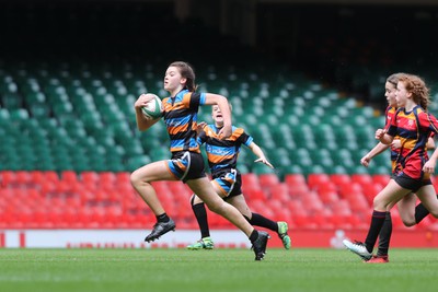 190324 - Ysgol Bryn Celynnog v Ysgol Godre’r Berwyn - WRU Welsh Schools Girls U12 Cup Final - 