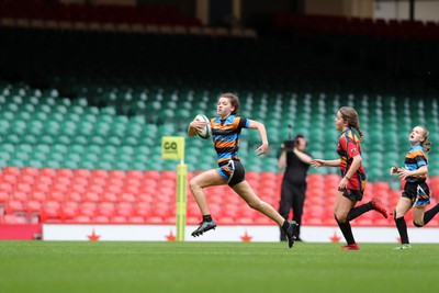 190324 - Ysgol Bryn Celynnog v Ysgol Godre’r Berwyn - WRU Welsh Schools Girls U12 Cup Final - 