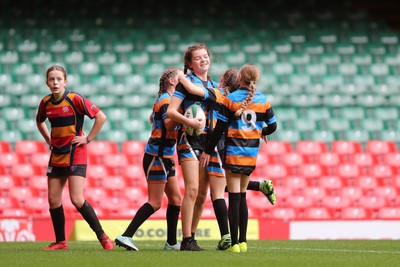 190324 - Ysgol Bryn Celynnog v Ysgol Godre’r Berwyn - WRU Welsh Schools Girls U12 Cup Final - 