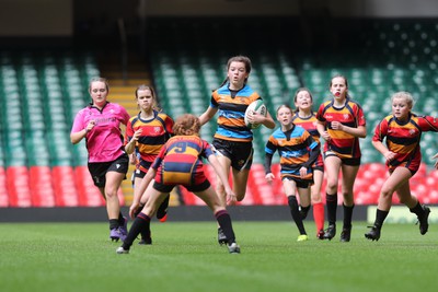 190324 - Ysgol Bryn Celynnog v Ysgol Godre’r Berwyn - WRU Welsh Schools Girls U12 Cup Final - 