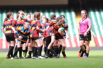 190324 - Ysgol Bryn Celynnog v Ysgol Godre’r Berwyn - WRU Welsh Schools Girls U12 Cup Final - 