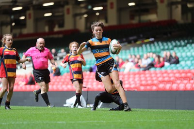 190324 - Ysgol Bryn Celynnog v Ysgol Godre’r Berwyn - WRU Welsh Schools Girls U12 Cup Final - 