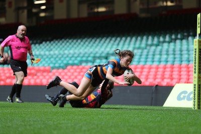 190324 - Ysgol Bryn Celynnog v Ysgol Godre’r Berwyn - WRU Welsh Schools Girls U12 Cup Final - 