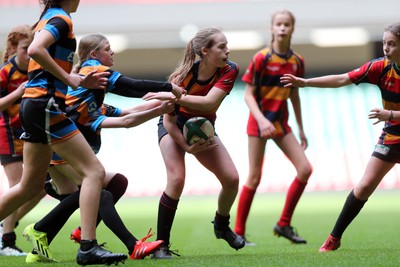 190324 - Ysgol Bryn Celynnog v Ysgol Godre’r Berwyn - WRU Welsh Schools Girls U12 Cup Final - 