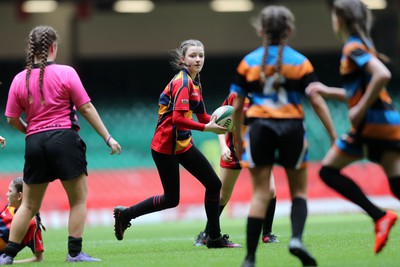 190324 - Ysgol Bryn Celynnog v Ysgol Godre’r Berwyn - WRU Welsh Schools Girls U12 Cup Final - 