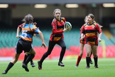 190324 - Ysgol Bryn Celynnog v Ysgol Godre’r Berwyn - WRU Welsh Schools Girls U12 Cup Final - 