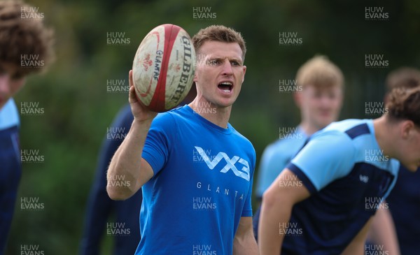 011025 - Ysgol Gyfun Gymraeg Glantaf v Coleg Gwent, WRU Welsh Schools & Colleges league - Ysgol Glantaf head coach Llywarch ap Myrddin