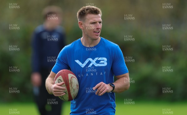 011025 - Ysgol Gyfun Gymraeg Glantaf v Coleg Gwent, WRU Welsh Schools & Colleges league - Ysgol Glantaf head coach Llywarch ap Myrddin