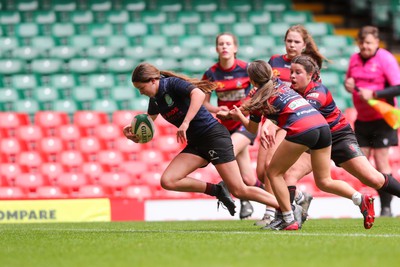 190324 - Ysgol Godre’r Berwyn v Ysgol Bro Dur - WRU Welsh Schools Girls U14 Cup Final - 