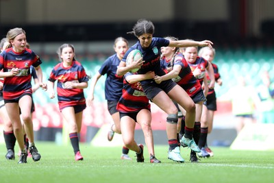 190324 - Ysgol Godre’r Berwyn v Ysgol Bro Dur - WRU Welsh Schools Girls U14 Cup Final - 