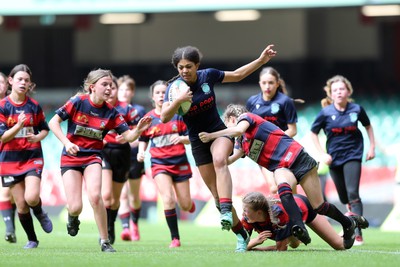 190324 - Ysgol Godre’r Berwyn v Ysgol Bro Dur - WRU Welsh Schools Girls U14 Cup Final - 