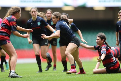 190324 - Ysgol Godre’r Berwyn v Ysgol Bro Dur - WRU Welsh Schools Girls U14 Cup Final - 