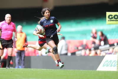 190324 - Ysgol Godre’r Berwyn v Ysgol Bro Dur - WRU Welsh Schools Girls U14 Cup Final - 