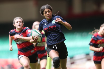 190324 - Ysgol Godre’r Berwyn v Ysgol Bro Dur - WRU Welsh Schools Girls U14 Cup Final - 