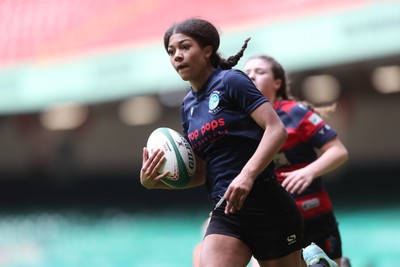 190324 - Ysgol Godre’r Berwyn v Ysgol Bro Dur - WRU Welsh Schools Girls U14 Cup Final - 