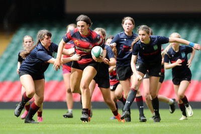 190324 - Ysgol Godre’r Berwyn v Ysgol Bro Dur - WRU Welsh Schools Girls U14 Cup Final - 